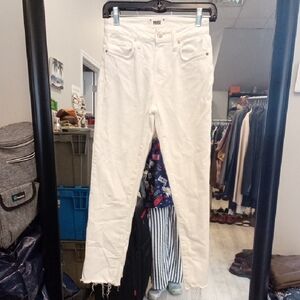 PAIGE Womens JEAN White